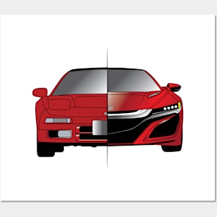 Evolution of NSX Posters and Art